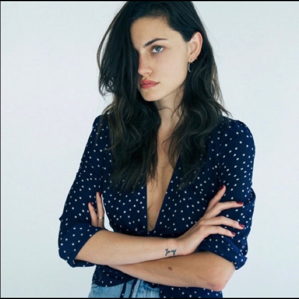 #Realisation XS Blue & White Star Top (Only $110!)